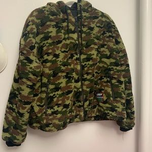 Lazy Oaf Oversized Camo Jacket